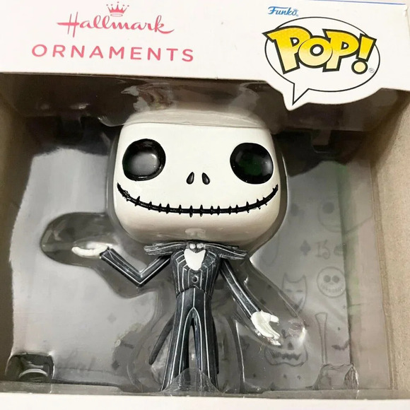Nightmare Before Christmas Jack Skellington Ornament Hallmark Funko Disney - Picture 2 of 11